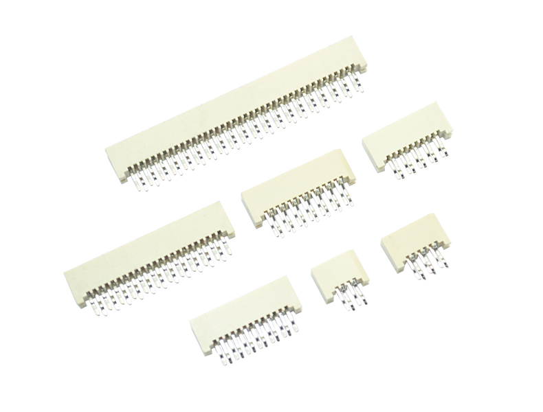 FPC連接器1.0間距單觸正腳位180°式